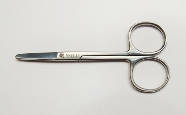 NK29-09 牙齦剪 直鑲嵌 12cm-Gum Scissors TC, Str 12cm 1/2''