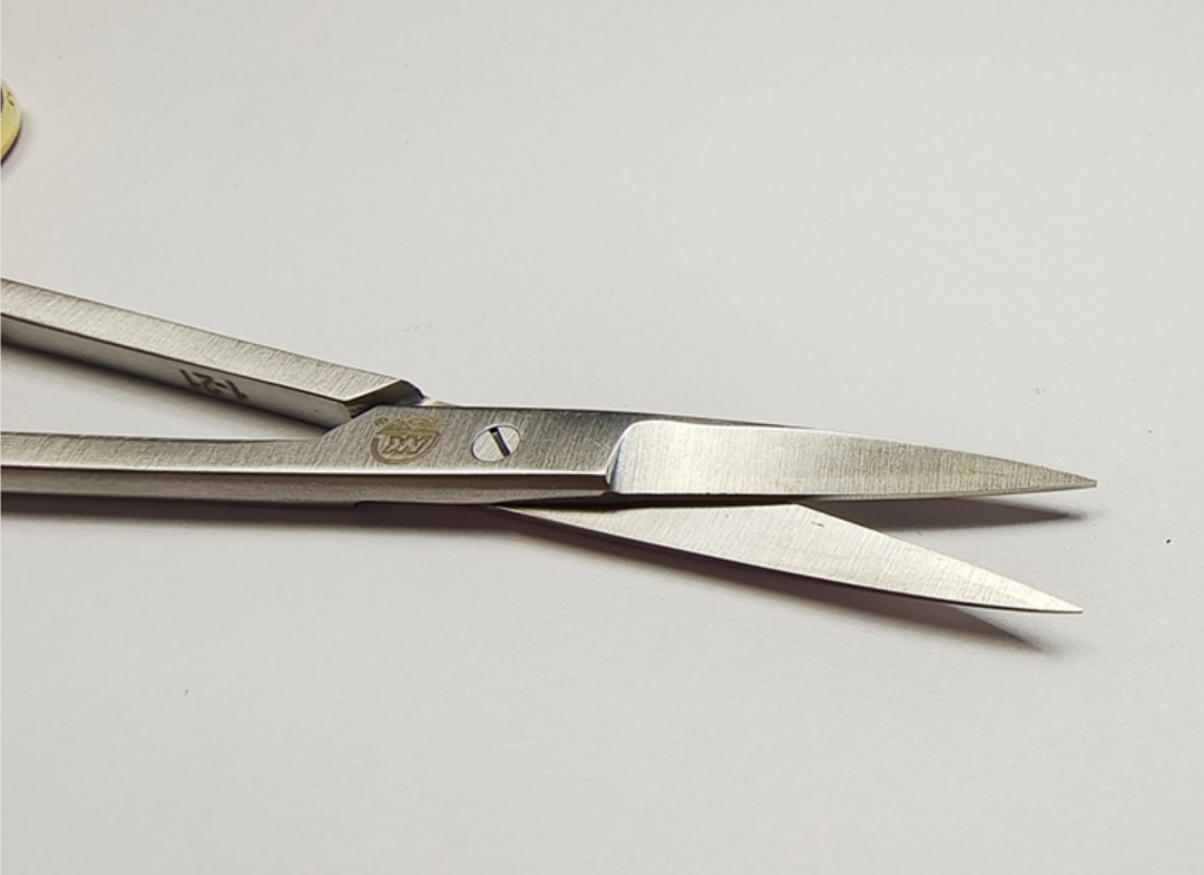 NK29-09 牙齦剪 直鑲嵌 12cm-Gum Scissors TC, Str 12cm 1/2''