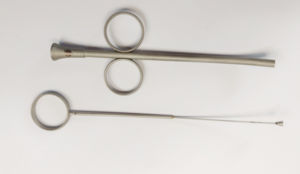  NK32-11 骨粉輸送器 按壓式鍍鈦-Amalgum Carrier Titanium Coated 19.5cm, Tip 2*2.5mm