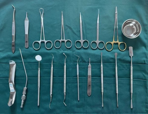 NK45-11 種植包A (基礎(chǔ)18件套)-Implant Surgery Kit 18pcs