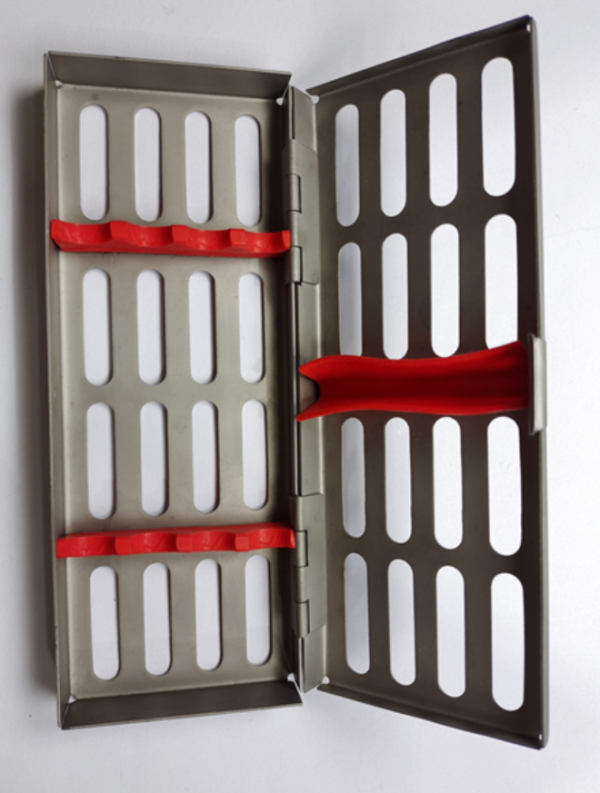 NK45-08 不銹鋼器械盒 5支裝-Sterilization Cassettes 5pcs，18*7*2cm