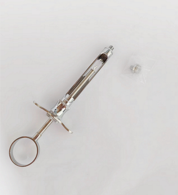 NK42-02 可回抽注射架 鉤頭-Aspirated Syringe(Fish Hook)