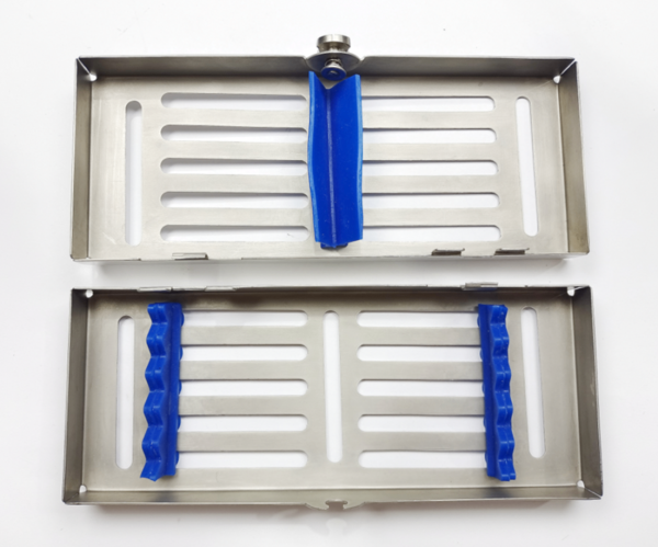 NK45-28 不銹鋼器械盒 可拆卸5支裝-Fully Open Sterilization Cassettes 5pcs