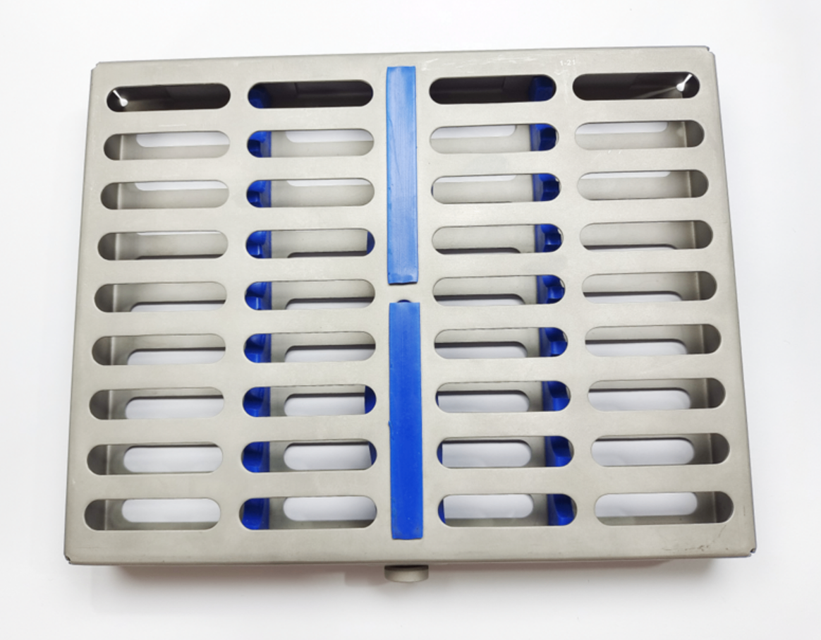 NK45-27 不銹鋼器械盒 敞開式10支裝-Open Type Sterilization Cassettes 10pcs