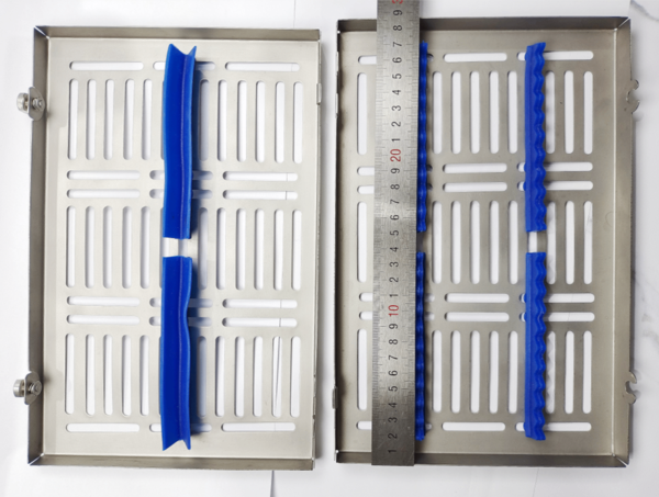 NK45-27 不銹鋼器械盒 敞開式10支裝-Open Type Sterilization Cassettes 10pcs