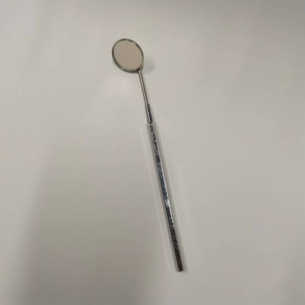 NK10-07 III型 雙面平光銠鏡套裝(頭+柄)-Mouth Mirror Type III With Hand