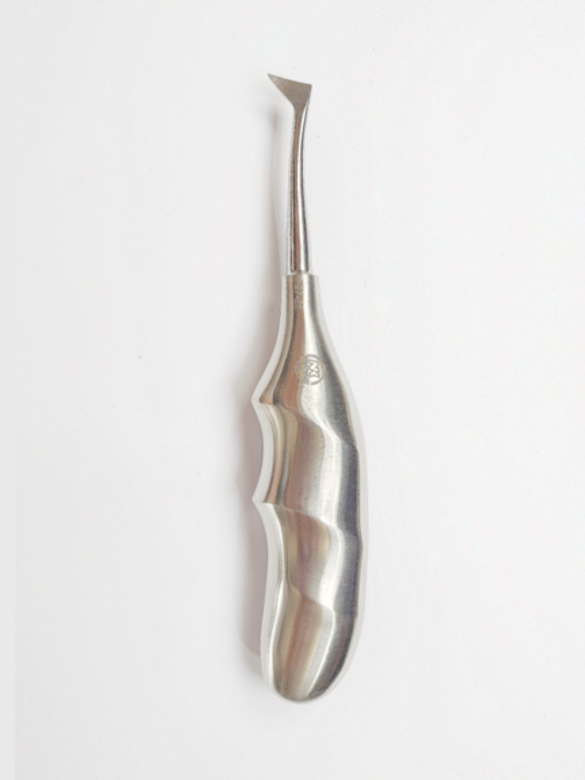 NK27-21/22 三角挺 左彎/右彎（波浪柄）-Root Elevator, cvd left/cvd right new handle