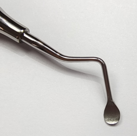 NK34-09 骨刮匙 4號-Bone Curettes, Fig 4, Lucas new handle