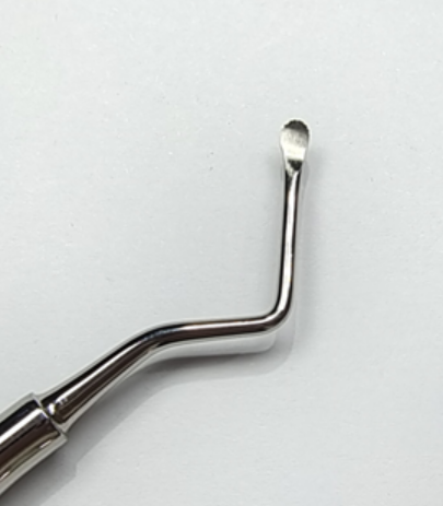 NK34-18 骨刮匙(帶齒刮匙) 2.5mm-Serrated Bone Curette 2.5mm
