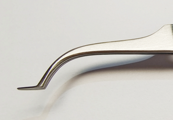 NK28-11 頰面管鑷 12.5cm-Bracket Placing Tweezers 12.5cm