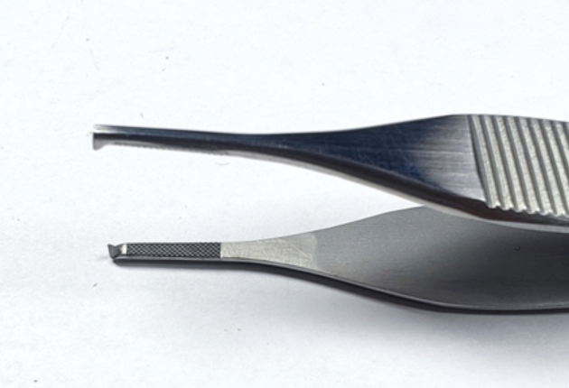 NK28-22 組織鑷 對齒鑲嵌 15cm-Tissue Pliers, Fig 1*2 Adson 15cm TC