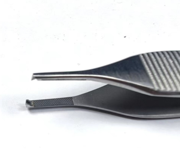 NK28-21 組織鑷 12cm 對齒鑲嵌-Tissue Pliers, Fig 1*2 Adson 12cm TC