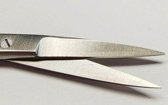 NK29-09 牙齦剪 直鑲嵌 12cm-Gum Scissors TC, Str 12cm 1/2''