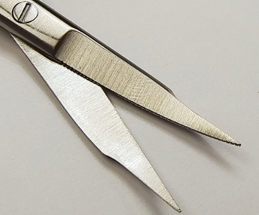 NK29-09 牙齦剪 直鑲嵌 12cm-Gum Scissors TC, Str 12cm 1/2''
