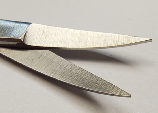 NK29-09 牙齦剪 直鑲嵌 12cm-Gum Scissors TC, Str 12cm 1/2''