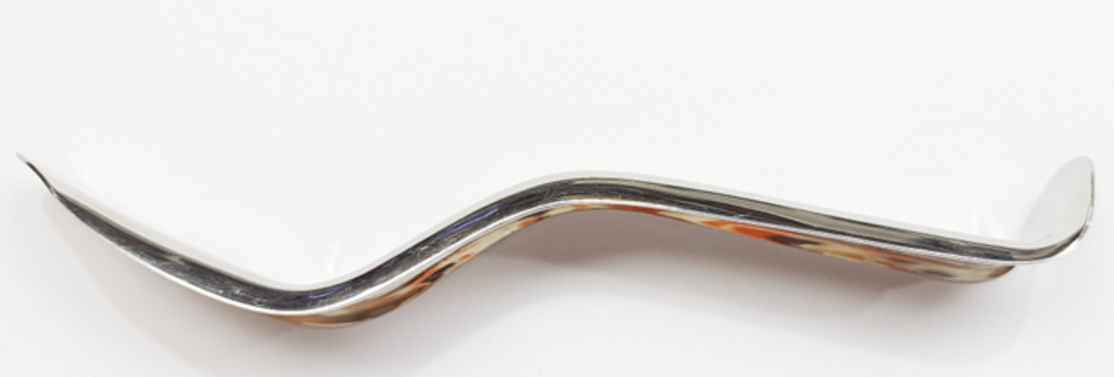 NK43-01口腔拉鉤 (頰拉鉤) 直-DentalMinnesota Cheek Retractor 14cm str.