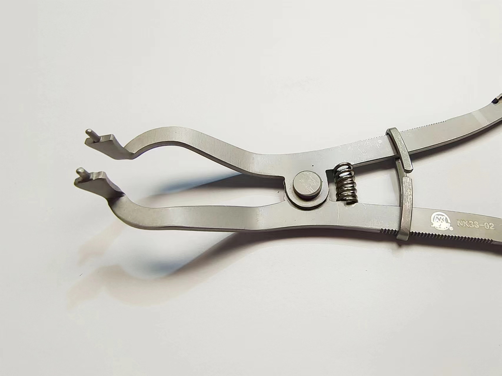 NK38-02 橡皮障放置鉗 17.5cm-Rubber Dam Instruments, Ivory Lightweight 17.5cm