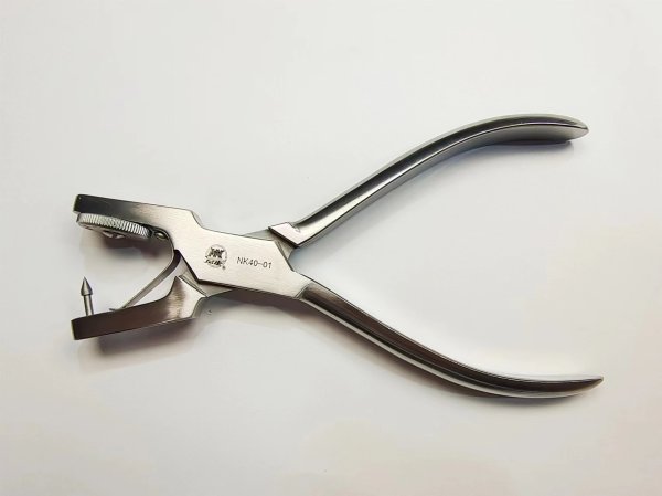 NK38-02 橡皮障放置鉗 17.5cm-Rubber Dam Instruments, Ivory Lightweight 17.5cm