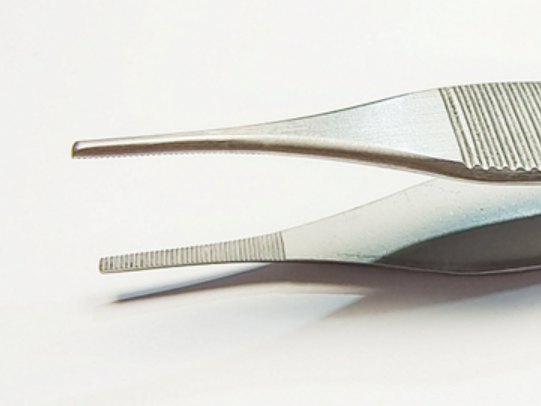 NK28-05 組織鑷 平齒 12cm-Tissue Pliers，Fig. 1 Adson 12cm
