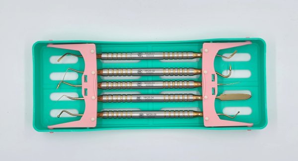 NK26-23 美學(xué)套裝 2A 5支裝 金柄-Dental Fillers 5pcs SS handle