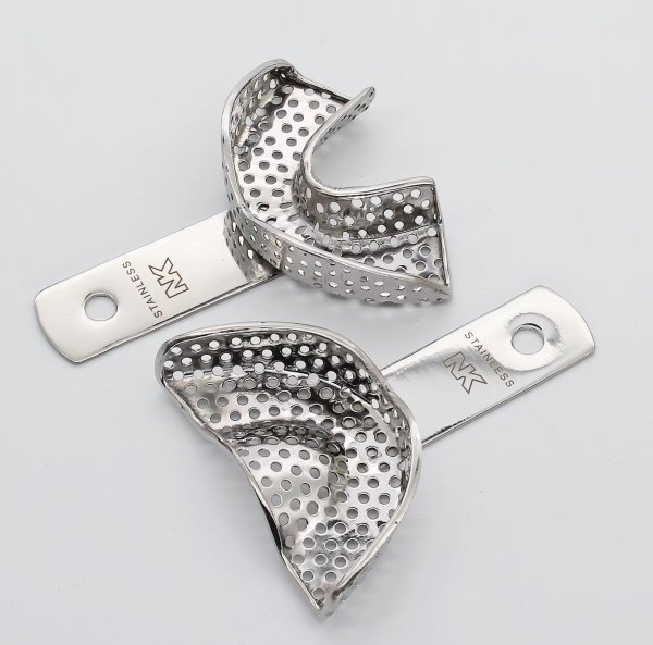 不銹鋼牙托 前口 -Stainless Steel Impression Tray Front