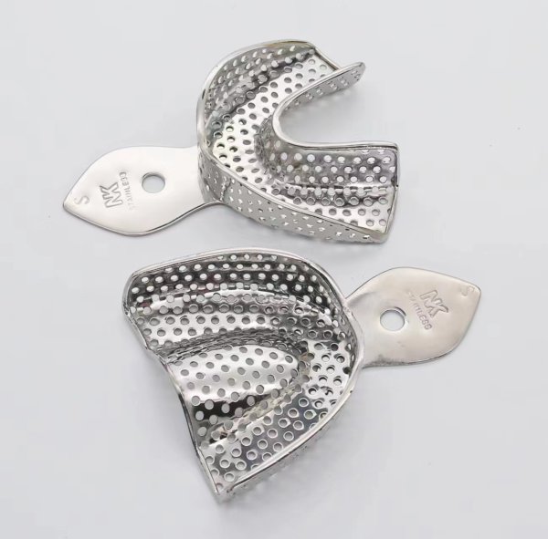 不銹鋼牙托 中號 -Stainless Steel Impression Tray M