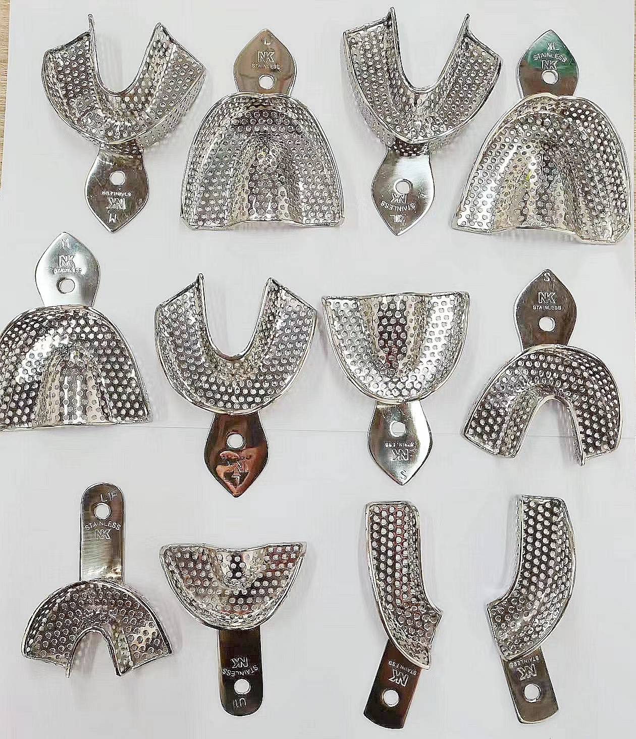 不銹鋼牙托 小號 -Stainless Steel Impression Tray S