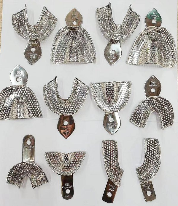 不銹鋼牙托 小號 -Stainless Steel Impression Tray S