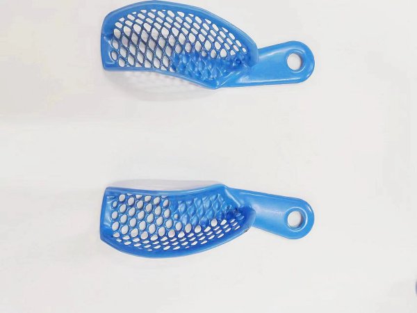 塑鋼牙托前口 (藍色)-Plastic-steel Impression Tray Front