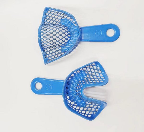 塑鋼牙托中號(藍色)-Plastic-steel Impression Tray M