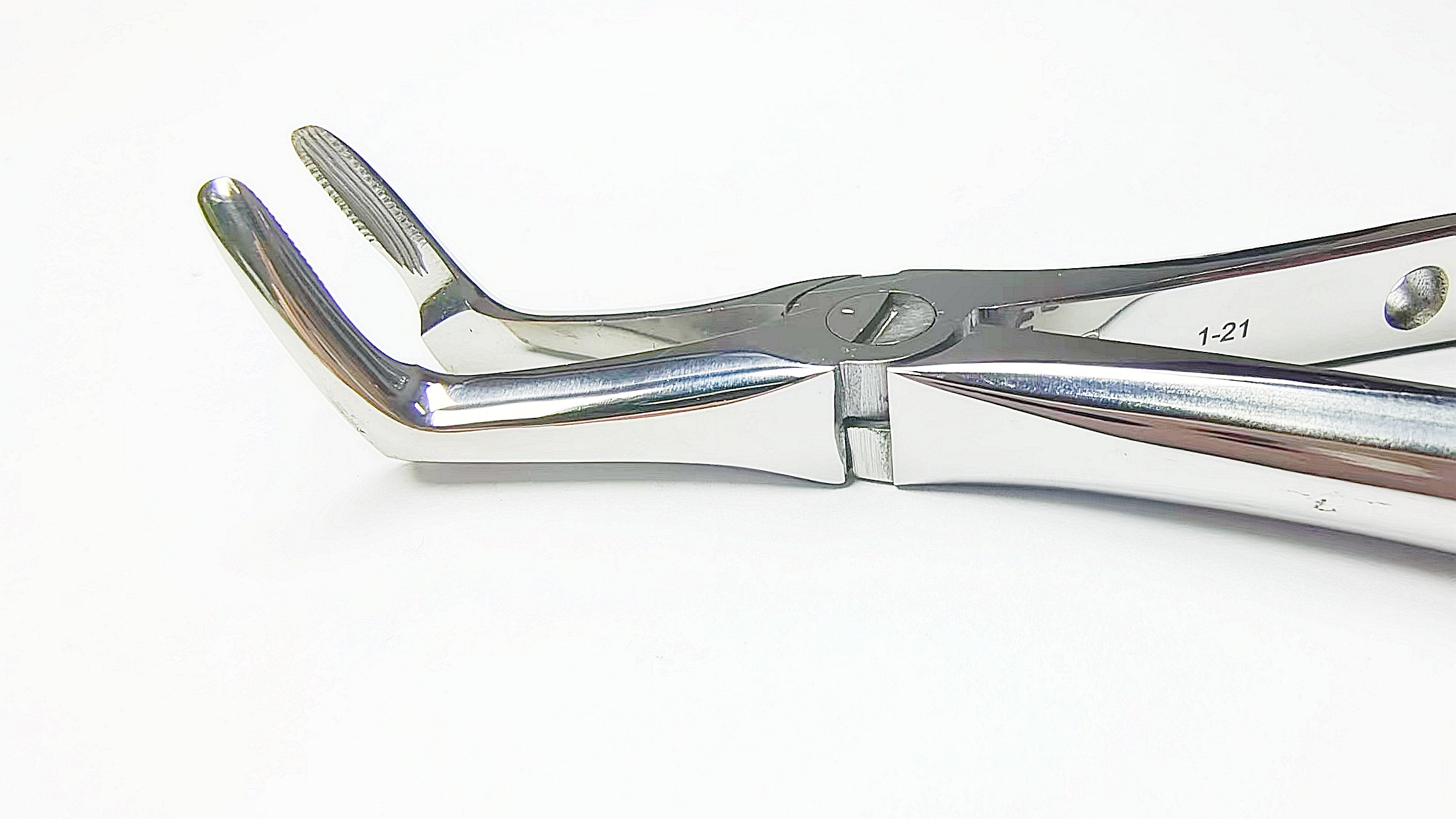 NK44-21 成人下頜根尖鉗 (波浪柄)-Extracting Forceps, Lower roots，new handle