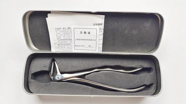 NK44-26 成人下頜根尖鉗(波浪柄)-Extracting Forceps, Lower roots (parallel beaks) new handle