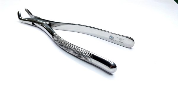 NK44-17 成人下頜磨牙鉗-Extracting Forceps, Lower molars straight-handle