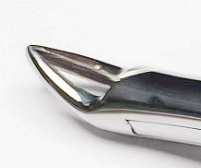 NK44-33 成人上頜前牙鉗 (波浪柄)-Extr. Forceps,Upper premolars,incisors roots new handle