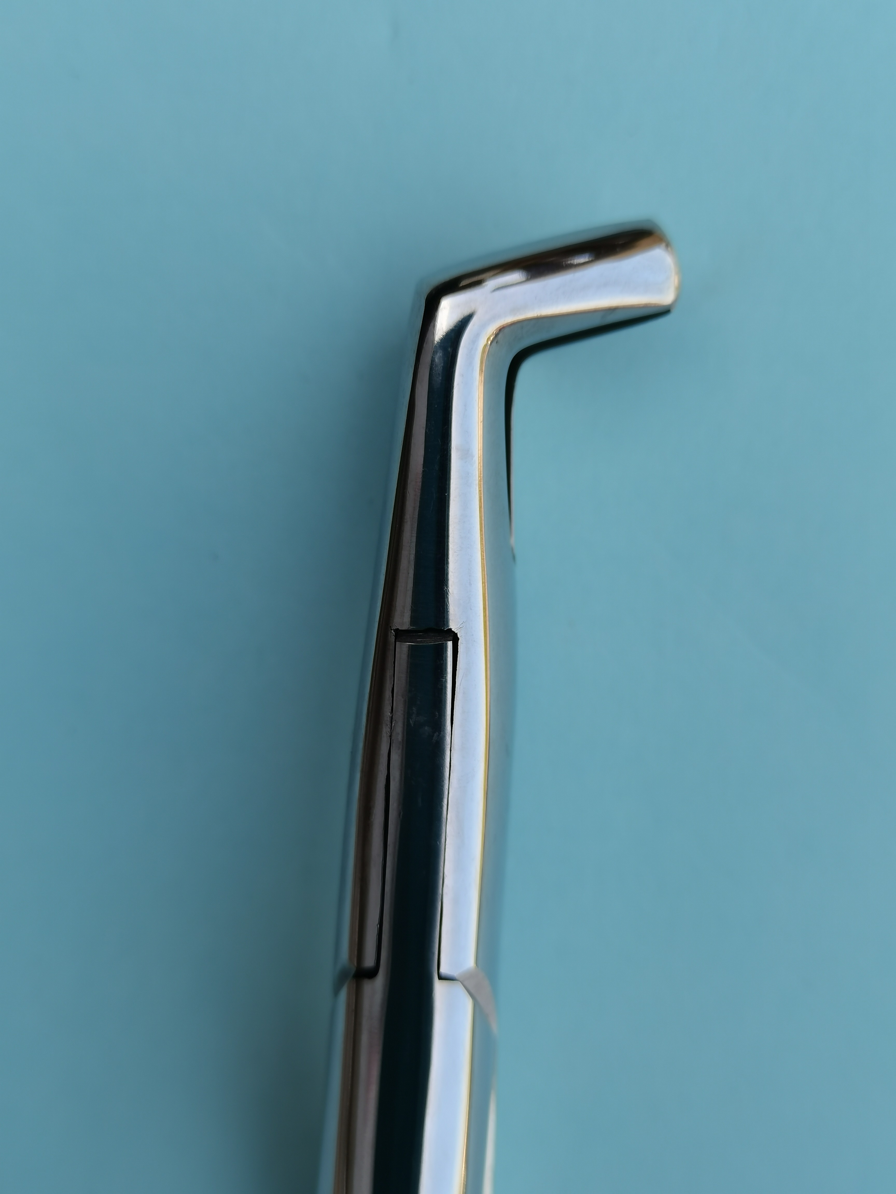 NK44-35 成人下頜磨牙鉗 (波浪柄)-Extracting Forceps, Lower molars str new handle