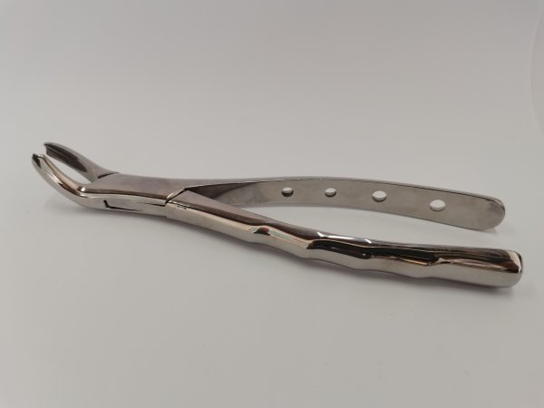 NK44-58 成人下頜磨牙鉗 (波浪柄)-Extracting Forceps, Lower molars new handle