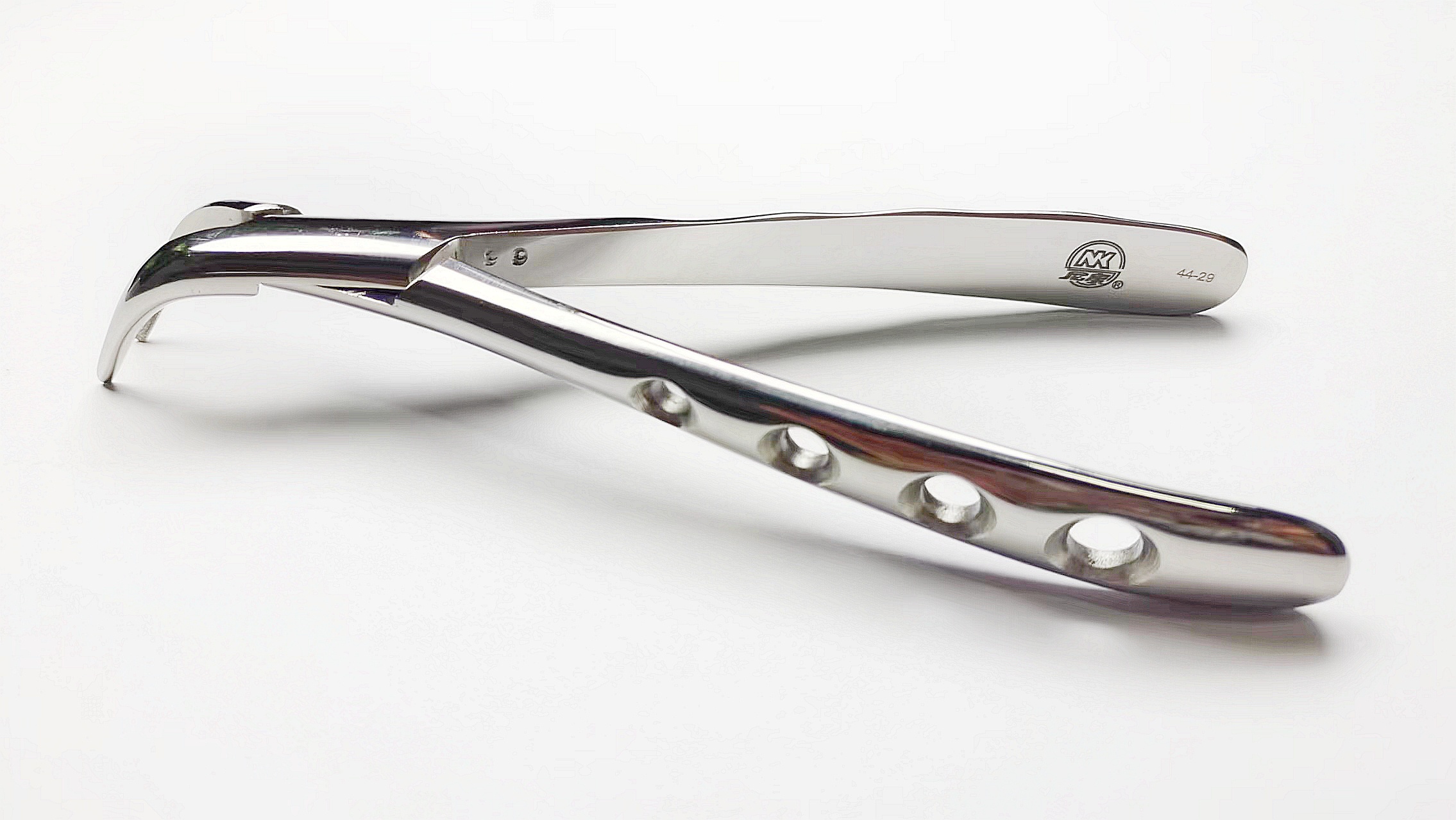 NK44-29 成人下頜通用鉗 (波浪柄)-Extracting Forceps, universal lower teeth new handle