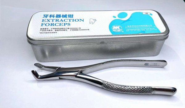 NK44-17 成人下頜磨牙鉗-Extracting Forceps, Lower molars straight-handle
