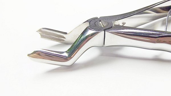 NK44-44 兒童上頜磨牙鉗 (波浪柄)-Chrildren Extracting Forceps, Upper molars new handle