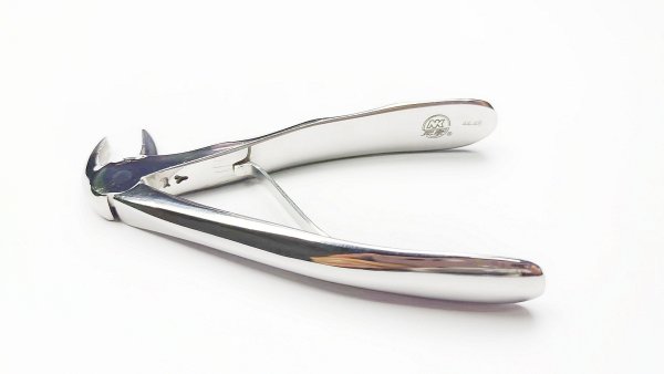 NK44-45 兒童下頜前牙鉗 (波浪柄)-Chrildren Extr. Forceps, Lower incisors canines new handle