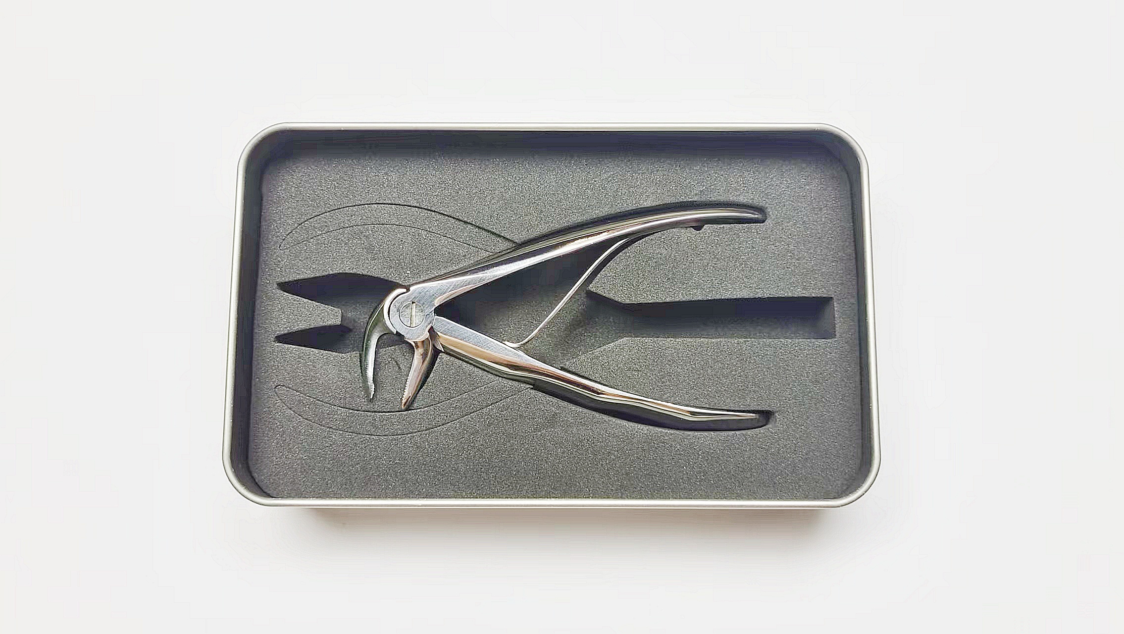 NK44-47 兒童下頜根尖鉗 (波浪柄)-Chrildren Extracting Forceps, Lower roots new handle
