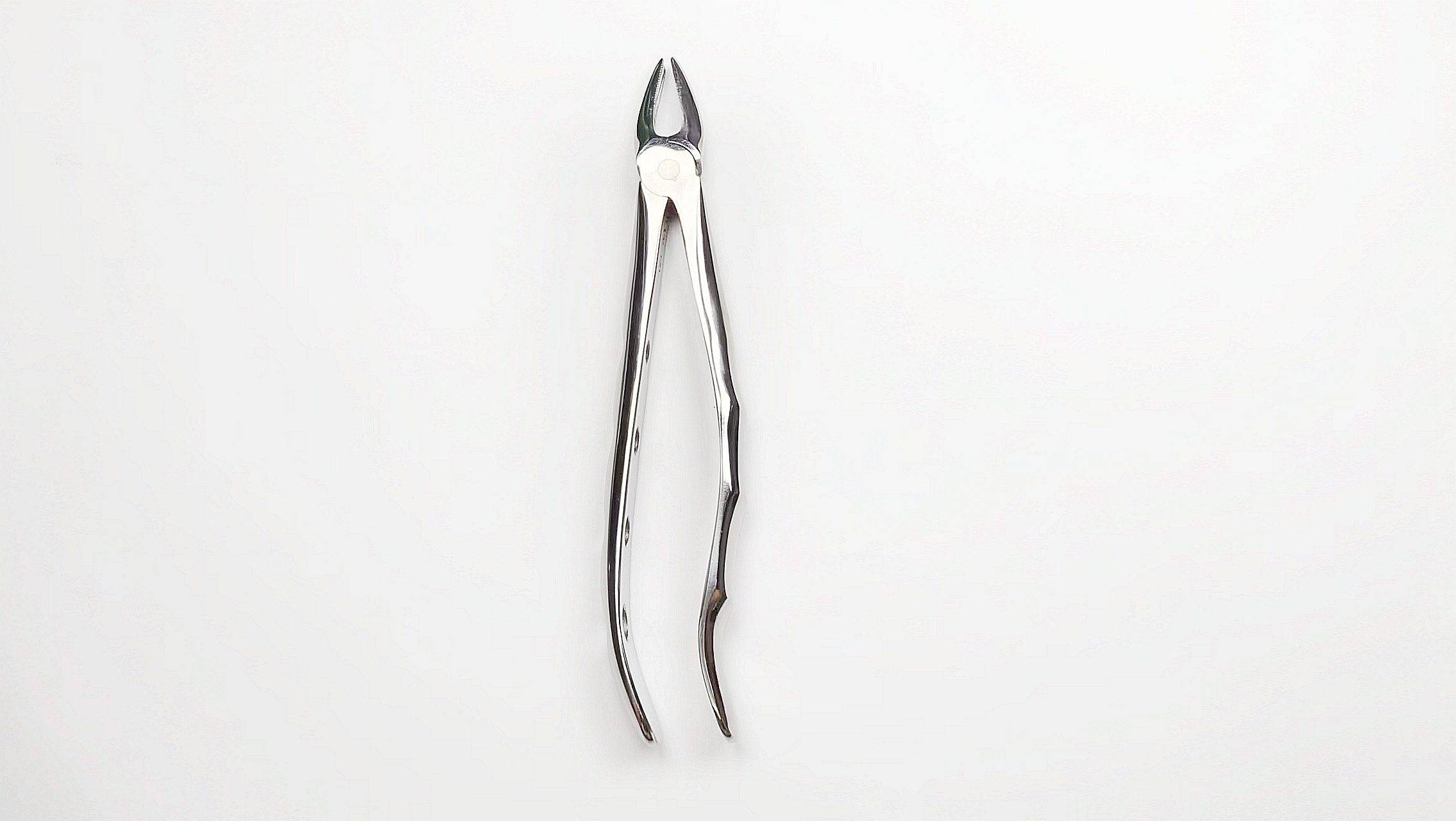 NK44-19 成人上頜前牙鉗 (波浪柄) -Extracting Forceps, Upper centrals & canines，new handle
