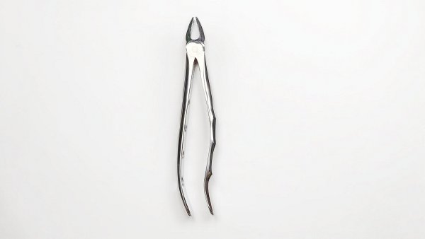 NK44-19 成人上頜前牙鉗 (波浪柄) -Extracting Forceps, Upper centrals & canines，new handle