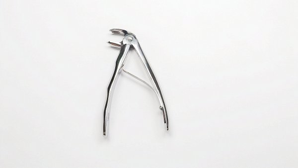 NK44-46 兒童下頜磨牙鉗 (波浪柄)-Chrildren Extracting Forceps, Lower molars new handle