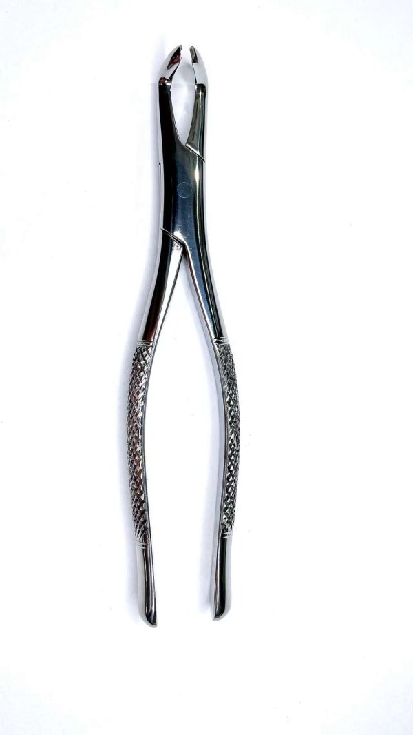 NK44-17 成人下頜磨牙鉗-Extracting Forceps, Lower molars straight-handle
