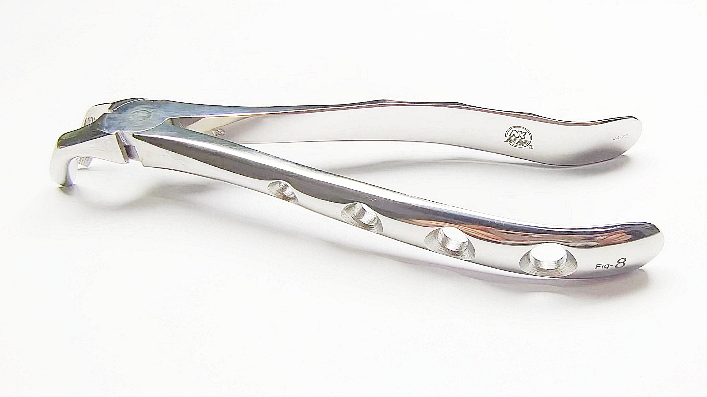 NK44-23 成人下頜前磨牙鉗 (波浪柄)-Extracting Forceps, Lower premolars， new handle