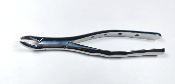 NK44-58 成人下頜磨牙鉗 (波浪柄)-Extracting Forceps, Lower molars new handle