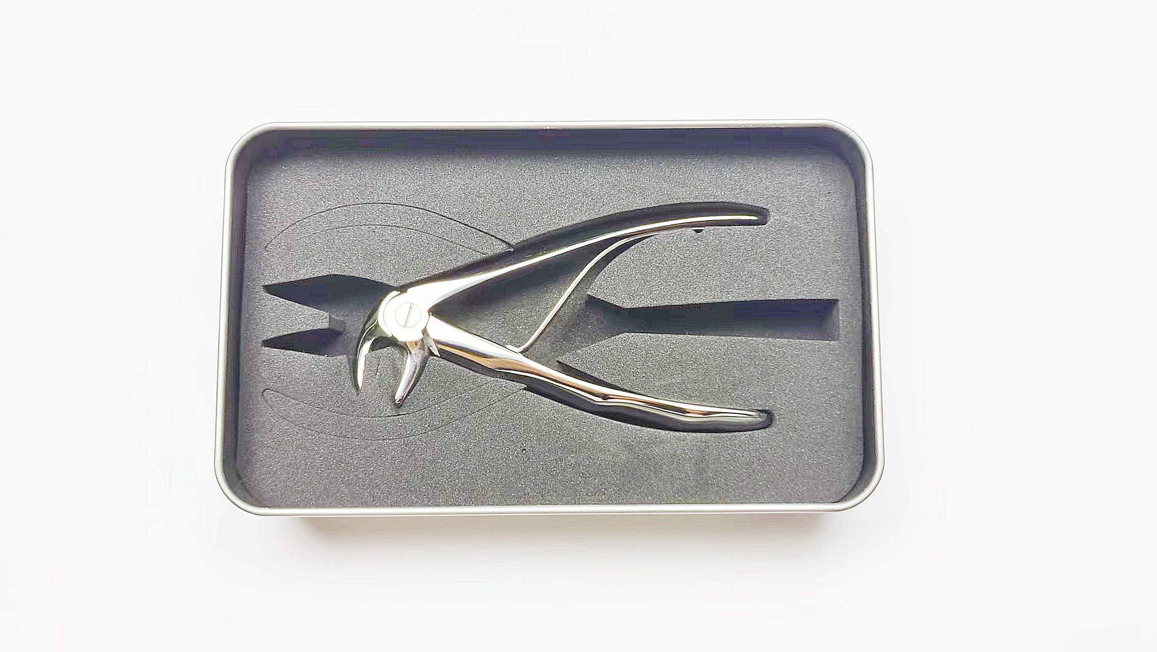 NK44-45 兒童下頜前牙鉗 (波浪柄)-Chrildren Extr. Forceps, Lower incisors canines new handle