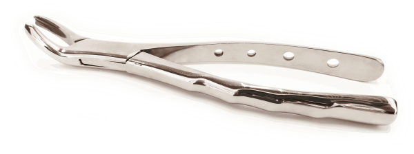 NK44-58 成人下頜磨牙鉗 (波浪柄)-Extracting Forceps, Lower molars new handle