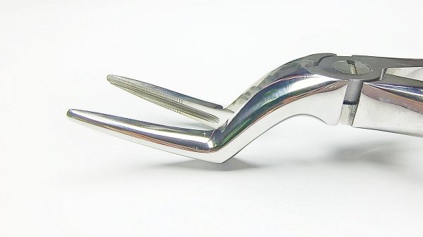 NK44-27 成人上頜根尖鉗 (波浪柄)-Extracting Forceps,Upper roots (parallel beaks) new handle
